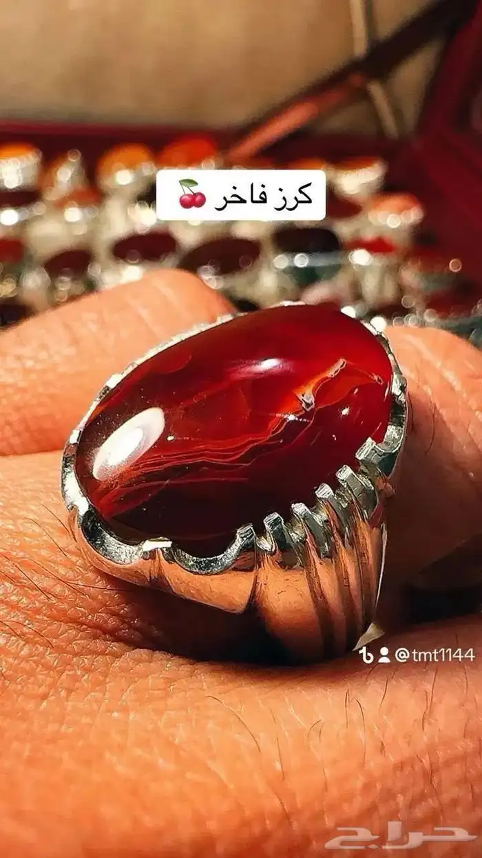 خواتم عقيق نوادر 55