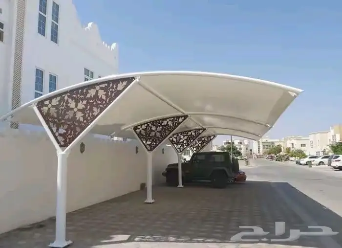 سندويش بنل مظلات وسواتر جلسات خارجيه قرميد هناجر 2