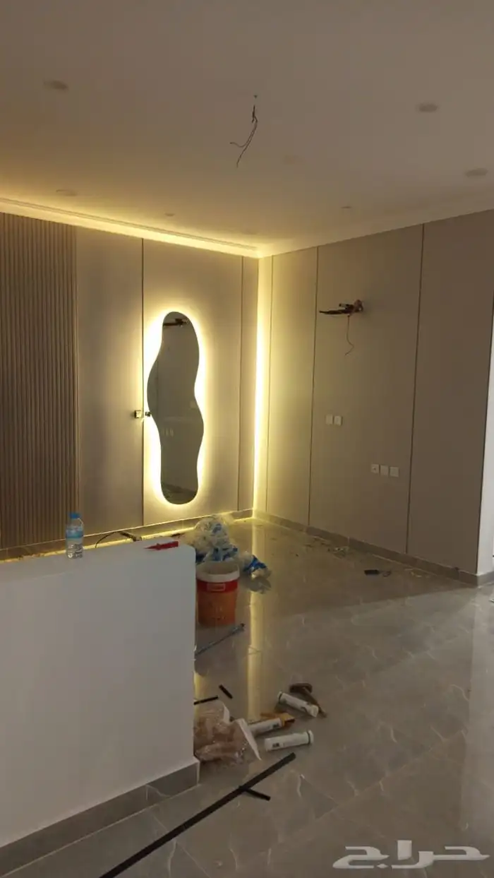 ديكورات داخليه بديل رخام بديل خشب شيبورد مرايات ورق جدران 0