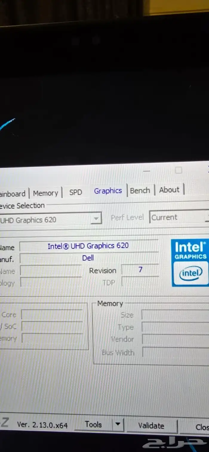 لاب توب Dell latitude 7390 2 1 كور i5 الجيل الثامن 15