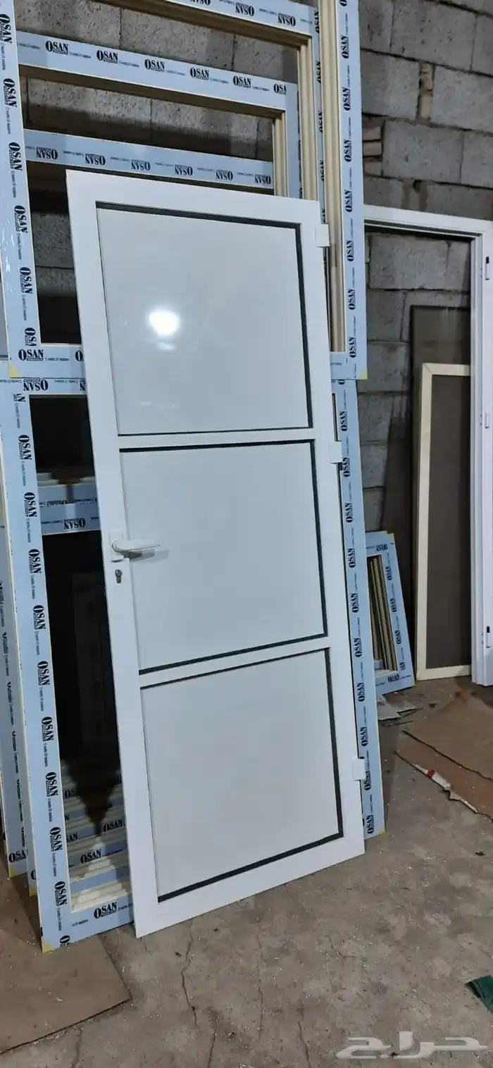 ابواب ألمنيوم وشبابيك ألمنيوم سرايا دبل قزاز 0