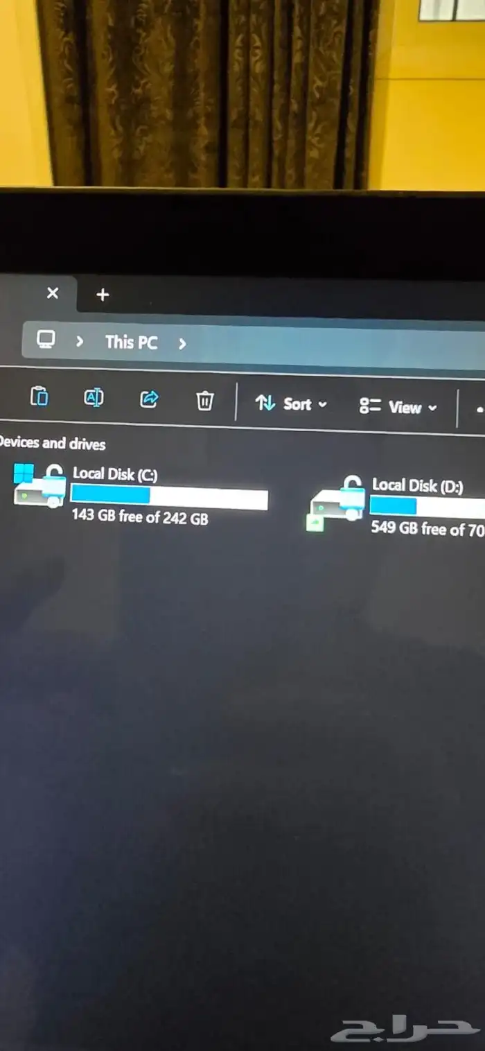 لاب توب Dell latitude 7390 2 1 كور i5 الجيل الثامن 16