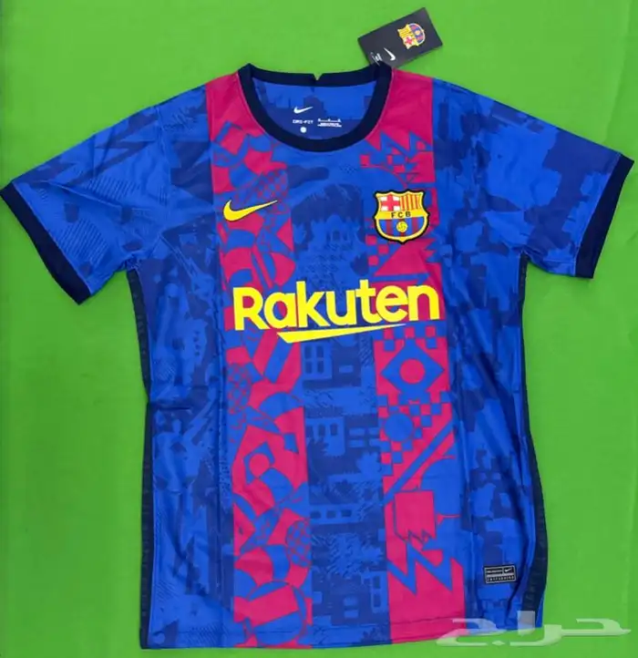 تيشيرت برشلونة 21 22 الثالث مقاس M 2