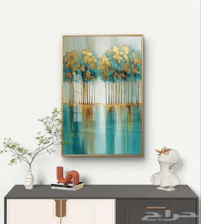 لوحات جدارية لوحات كانفس 14