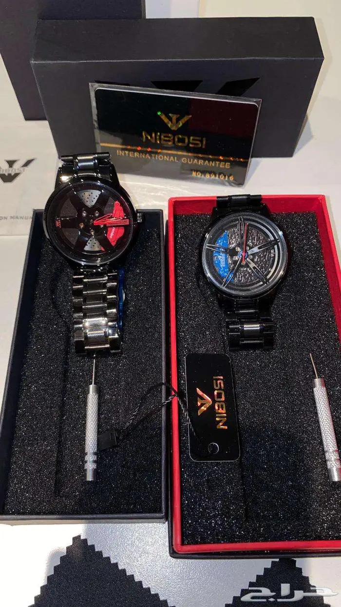 ساعه جديده على شكل جنط 0