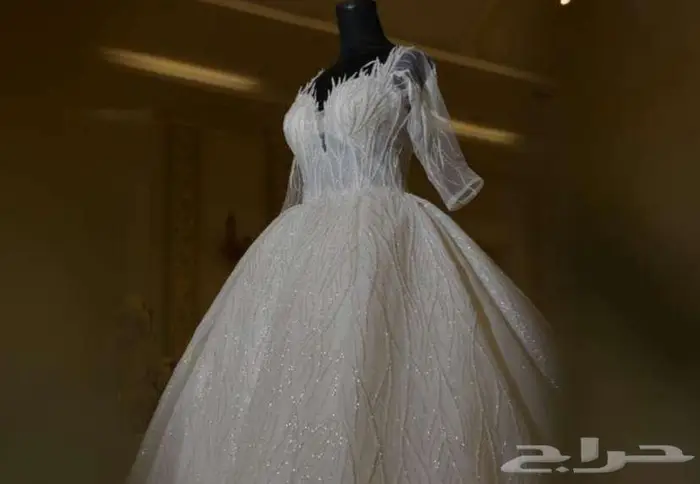 فستان زفاف مستعمل للبيع 2