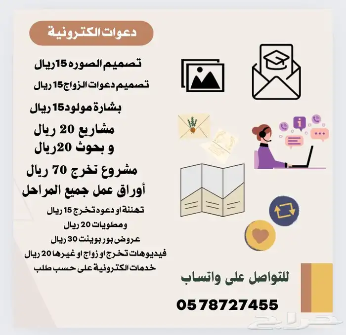 تصاميم و الخدمات الكترونية 0