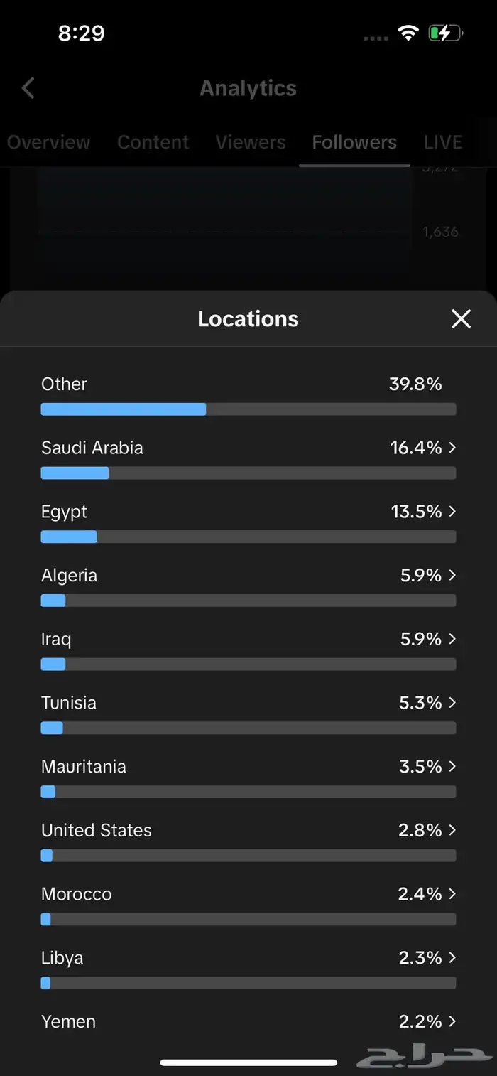 حساب تيك توك 1