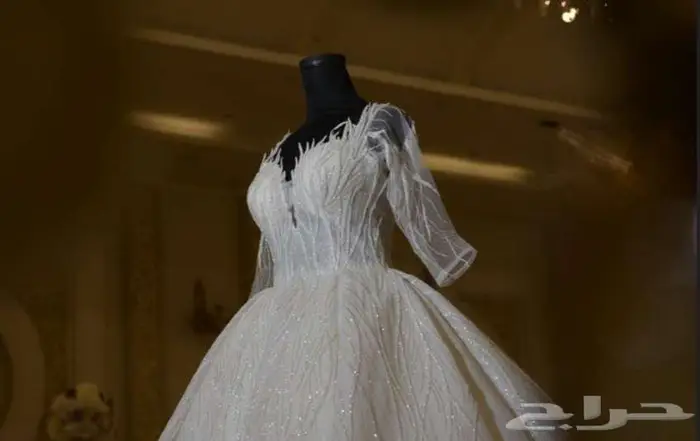 فستان زفاف مستعمل للبيع 0
