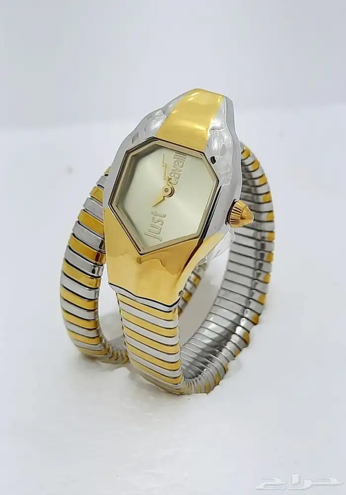 ساعه نسائي جست كفالي بطاريه 8