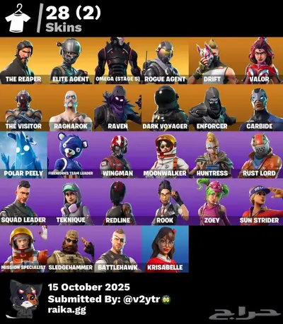 حساب فورت نايت index
