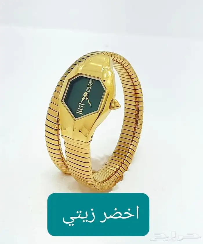 ساعه نسائي جست كفالي بطاريه 5