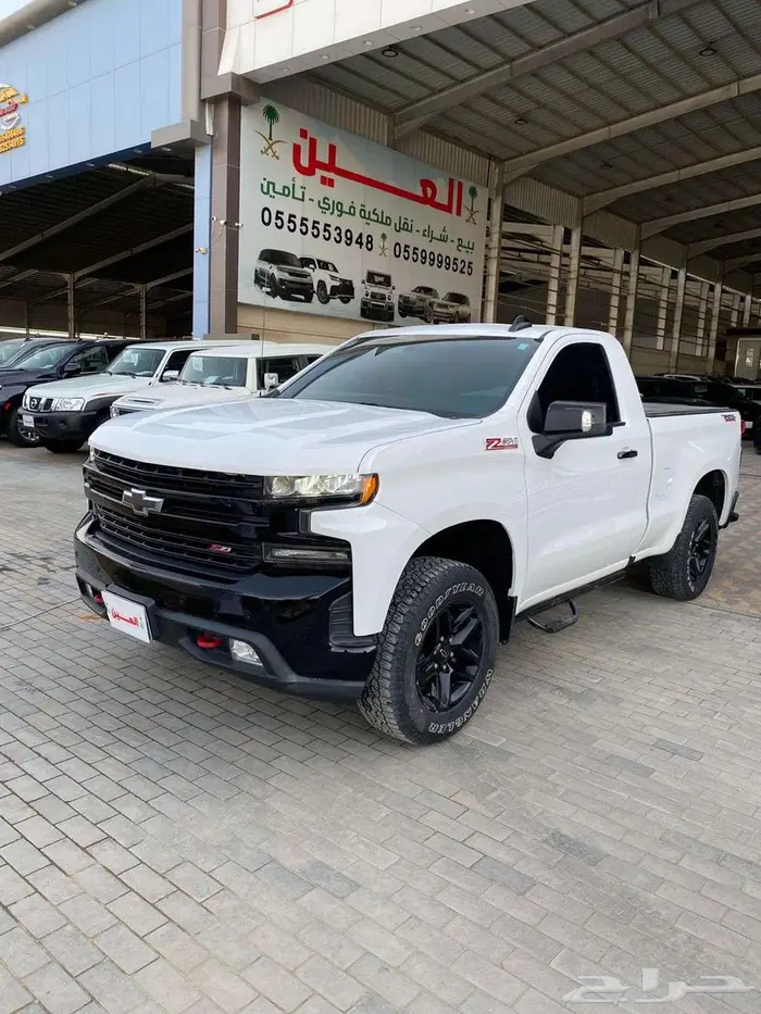 شيفورليه سيلفرادو تريل بوس موديل 2019 عداد 207 الف كم 1