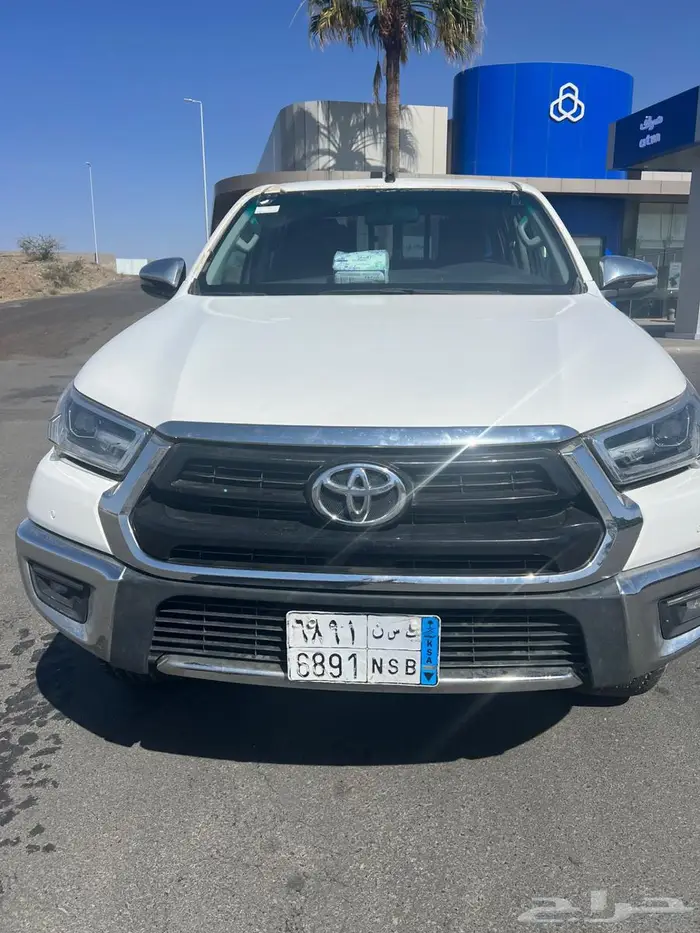 هايلكس ديزل 2022 المكينه 28000 عبداللطيف جميل 3