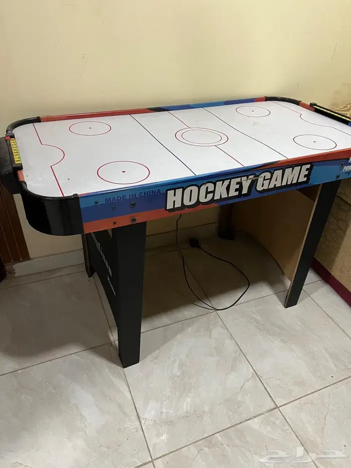لعبة هوكي هوائية إلكترونية مع دافعات لمضرب 120X64 cm الكرة 2