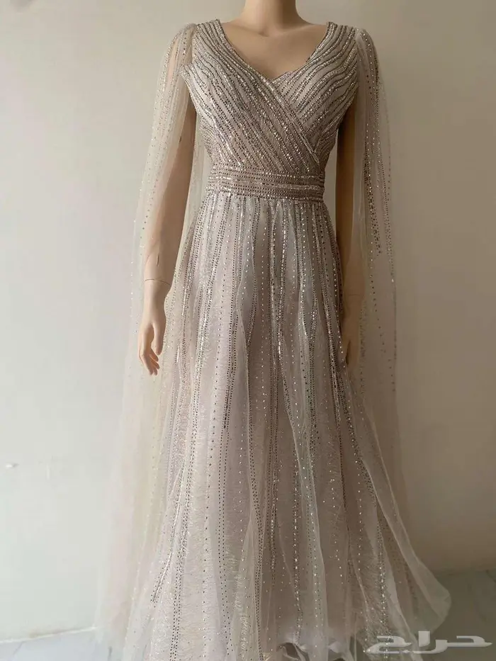 فستان سهرة مستعمل للبيع 0