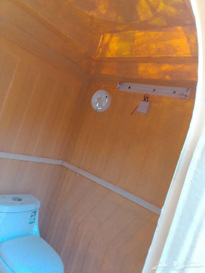 دورات مياه كبيرة حمامات فيبر متنقلة 4