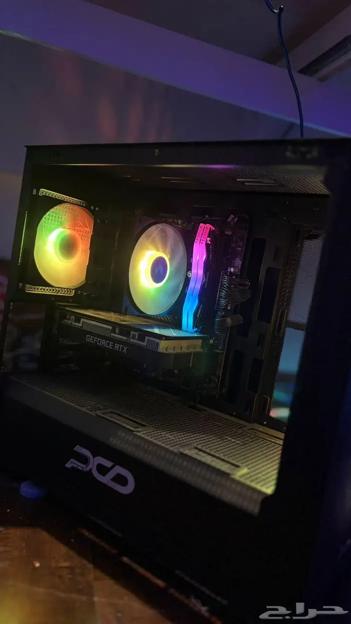 جهاز بي سي قيمنق gaming pc RTX 3050 in مع شاشة 0