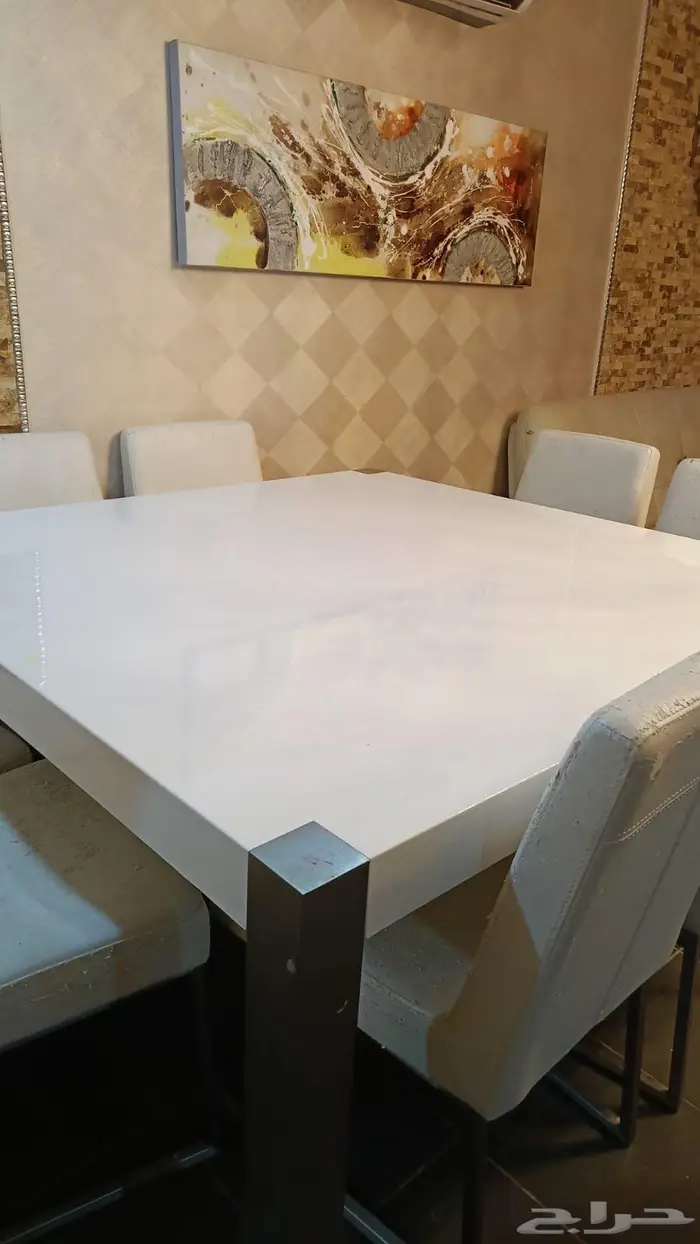طاولة طعام 8كراسي 0