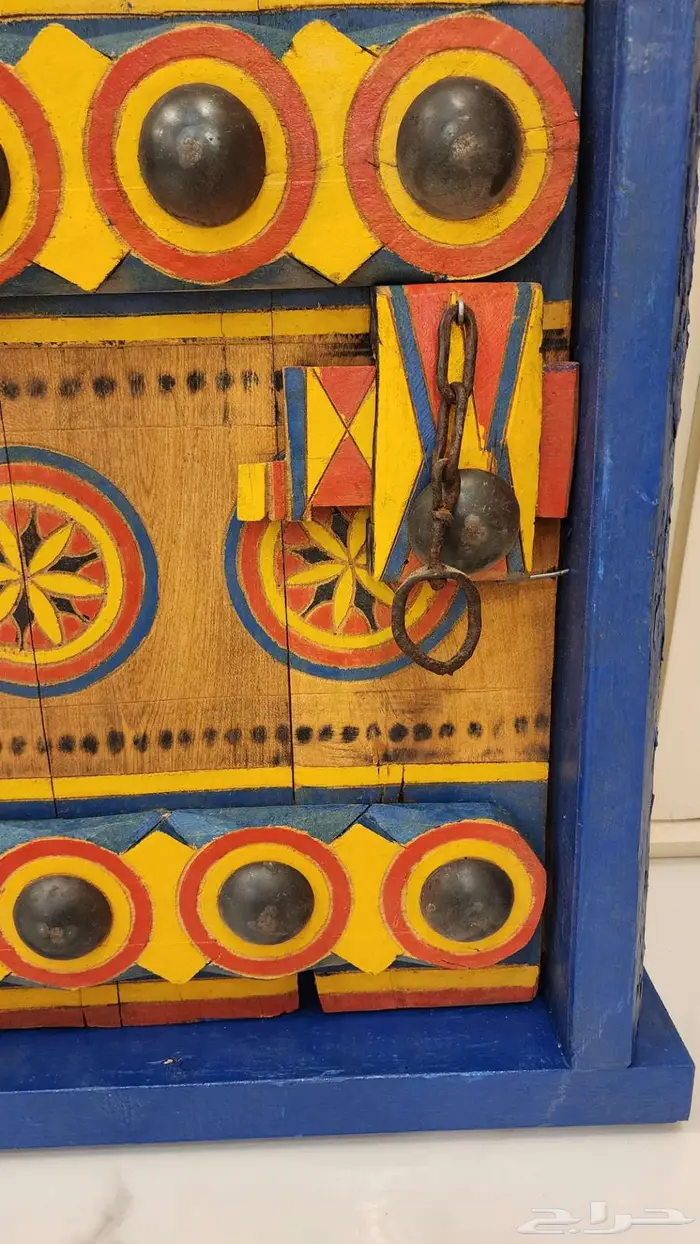 نموذج باب تراثي شغل يد لتزيين المجالس والديوانيات 1