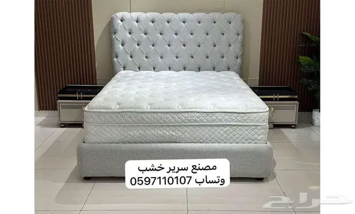 مصنع سرير خشب ديفان 10