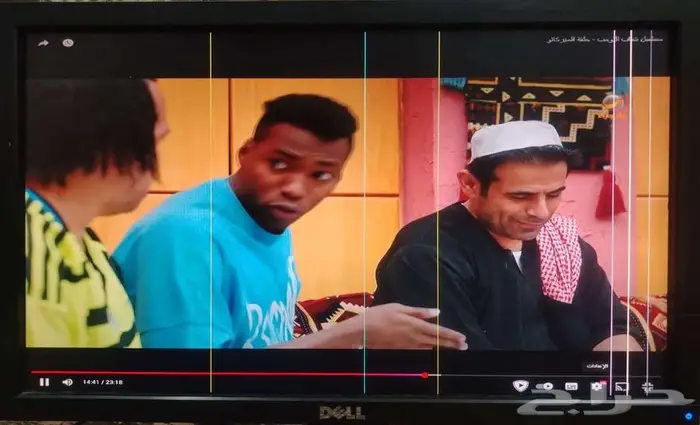 عدد 2 شاشة كمبيوتر DELL عريضة 1