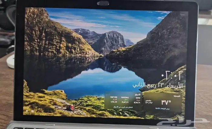 لابتوب ديل 2في1تابلت و لابتوب بحالة ممتازةcorei5رام16-512SSD 11