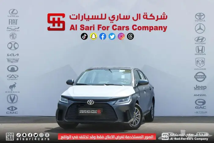 تويوتا يارس ستاندر Y 2026 اقساط بنوك وشركات 9