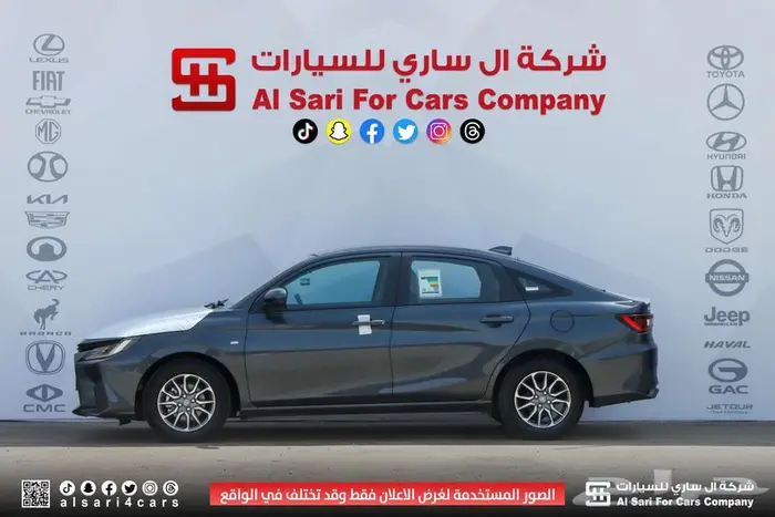 تويوتا يارس ستاندر Y 2026 اقساط بنوك وشركات 13
