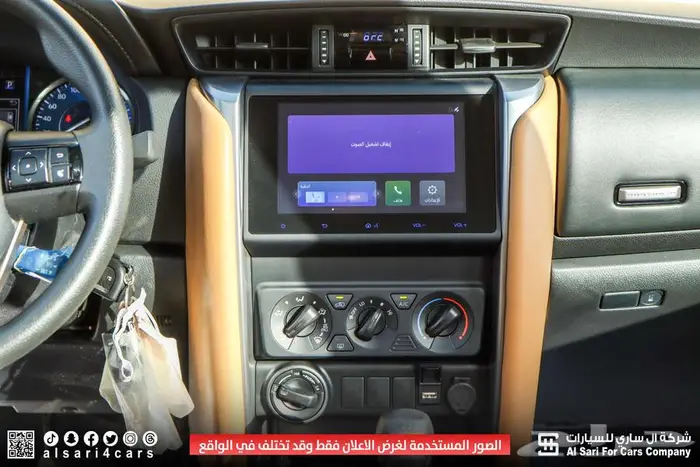 تويوتا فورشنر GX ديزل دبل 2025 اقساط بنوك وشركات 33