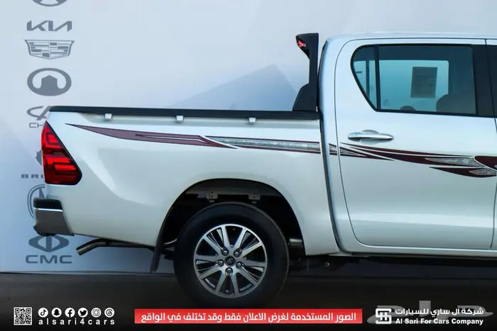 تويوتا هايلوكس GLX2 2025 اقساط بنوك وشركات 10