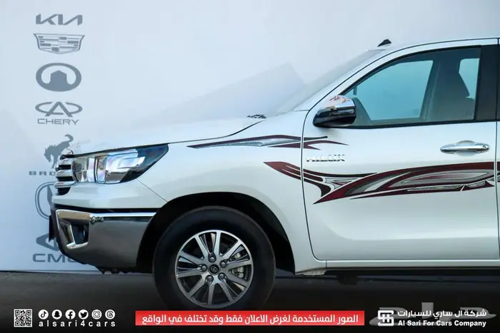 تويوتا هايلوكس GLX2 2025 اقساط بنوك وشركات 11