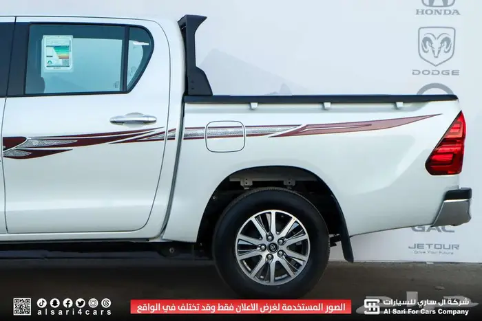 تويوتا هايلوكس GLX2 2025 اقساط بنوك وشركات 12