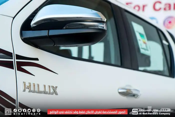 تويوتا هايلوكس GLX2 2025 اقساط بنوك وشركات 13