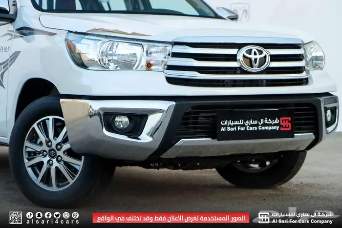 تويوتا هايلوكس GLX2 2025 اقساط بنوك وشركات 14