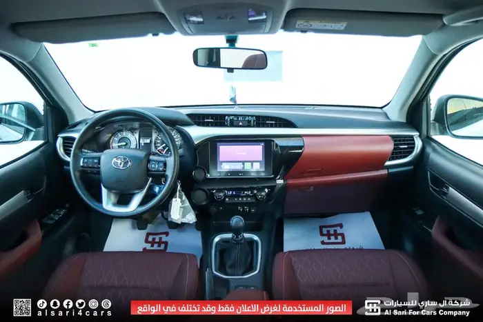 تويوتا هايلوكس GLX2 2025 اقساط بنوك وشركات 16