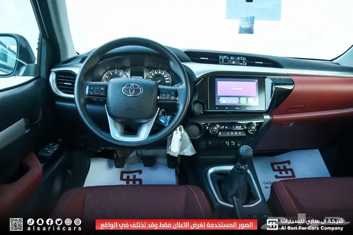 تويوتا هايلوكس GLX2 2025 اقساط بنوك وشركات 17