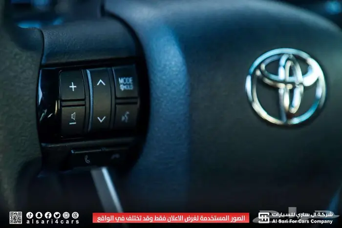 تويوتا هايلوكس GLX2 2025 اقساط بنوك وشركات 23