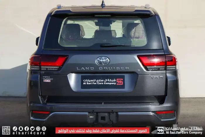 تويوتا لاند كروزر VXR 2025 إقساط بنوك وشركات 5