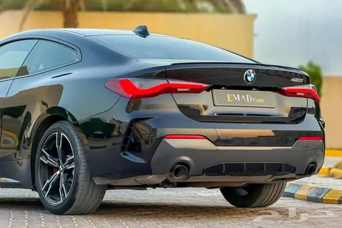BMW 420i M KIT 2021 اسود خليجي 4