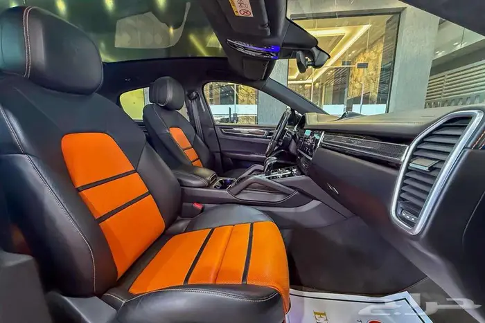 بورش كايين GTS V8 2021 اسود خليجي 5
