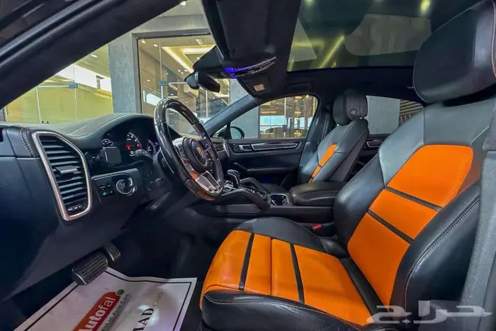 بورش كايين GTS V8 2021 اسود خليجي 8