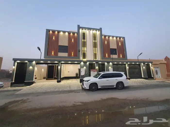 للبيع دور علوي معه شقه مساحه 345 في حي نواره 0