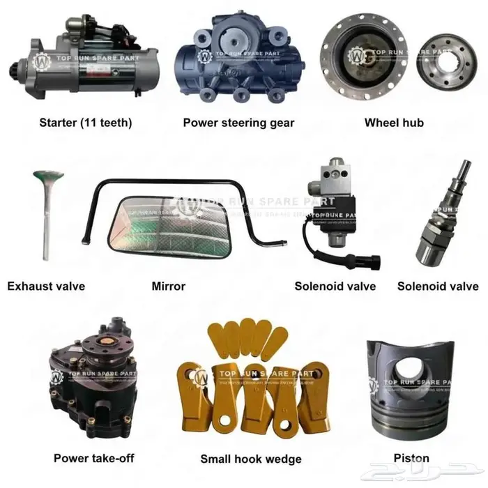 قطع غيار رافعات زوملايون الأصلية   Zoomlion Crane Parts 7