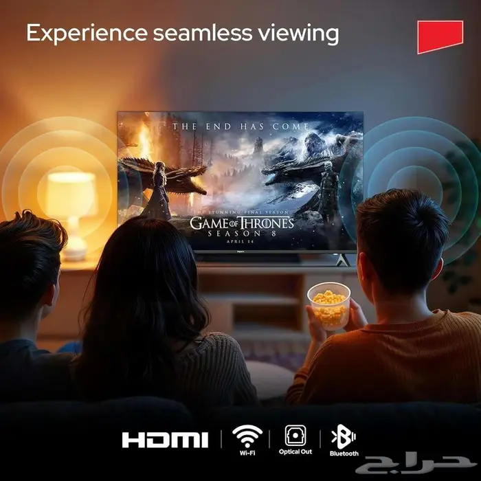 عرض خاص شاشة كيوليد85بوصة سمارت4k نظام ويب او اس 2550 ريال 5