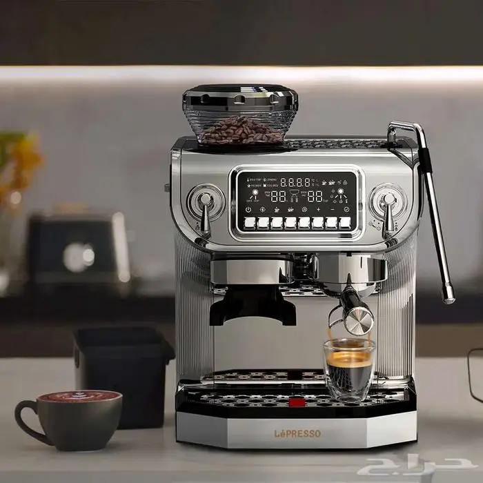 مكينة الاسبريسو مع مطحنة مدمجة من ليبرسو 2