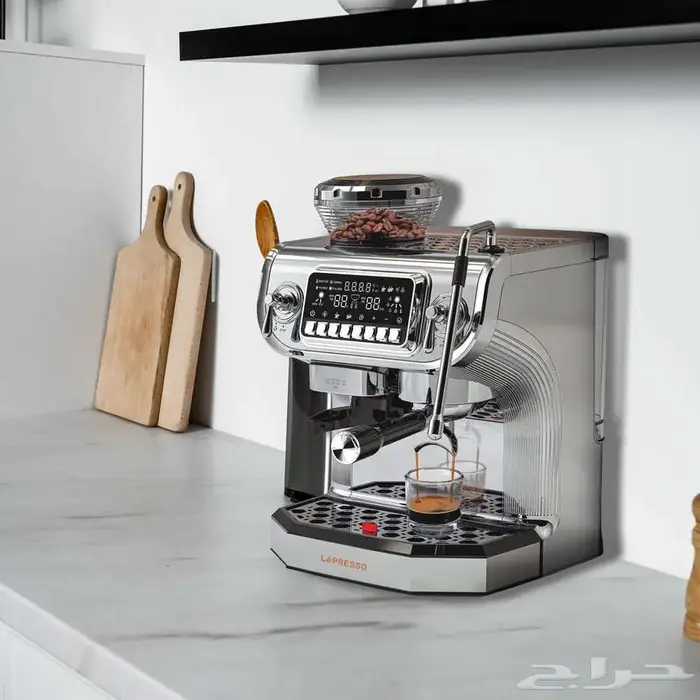 مكينة الاسبريسو مع مطحنة مدمجة من ليبرسو 0