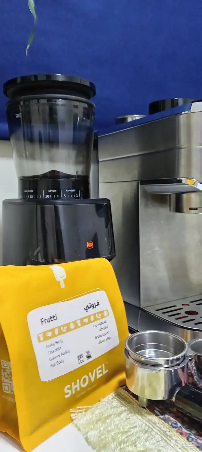 (البيع بالكامل) ماكينة اسبريسو مطحنه قهوه 4