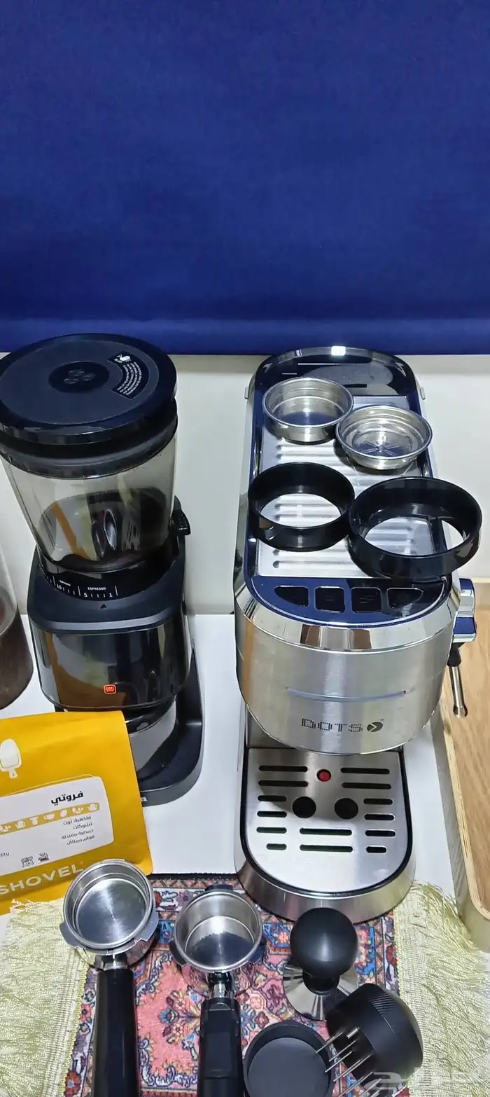 (البيع بالكامل) ماكينة اسبريسو مطحنه قهوه 2