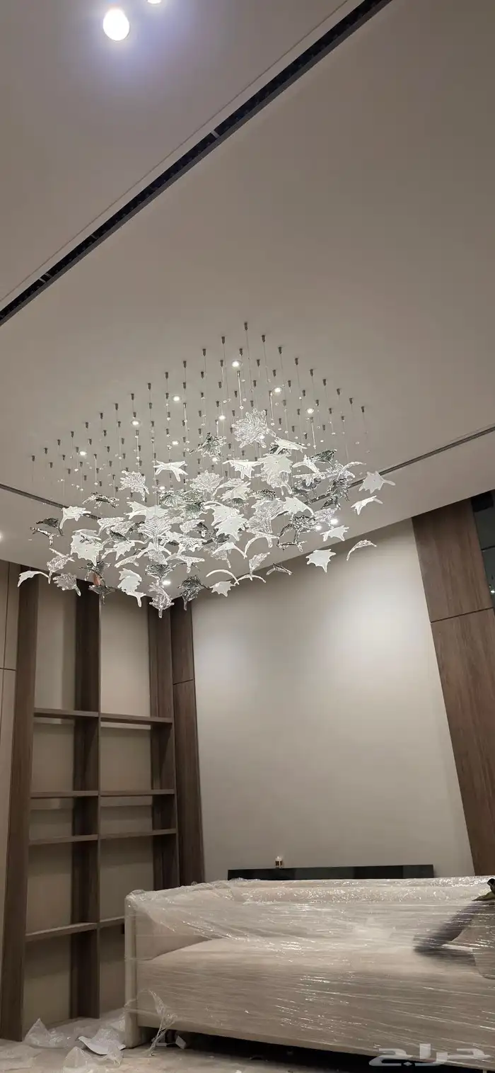 كهربائي تركيب ثريات افياش لمبات خارجيات لتواصل  ابو 4